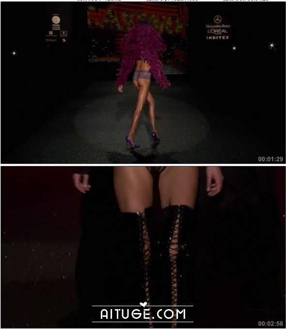 2014MERCEDES-BENZ FASHION MADRID薄透点内衣秀 [MP4/126MB]