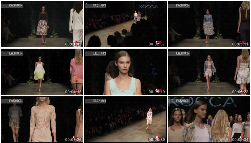 真空蕾丝--KOCCA- Spring Summer 2015透点唯美秀 [MP4-234MB]