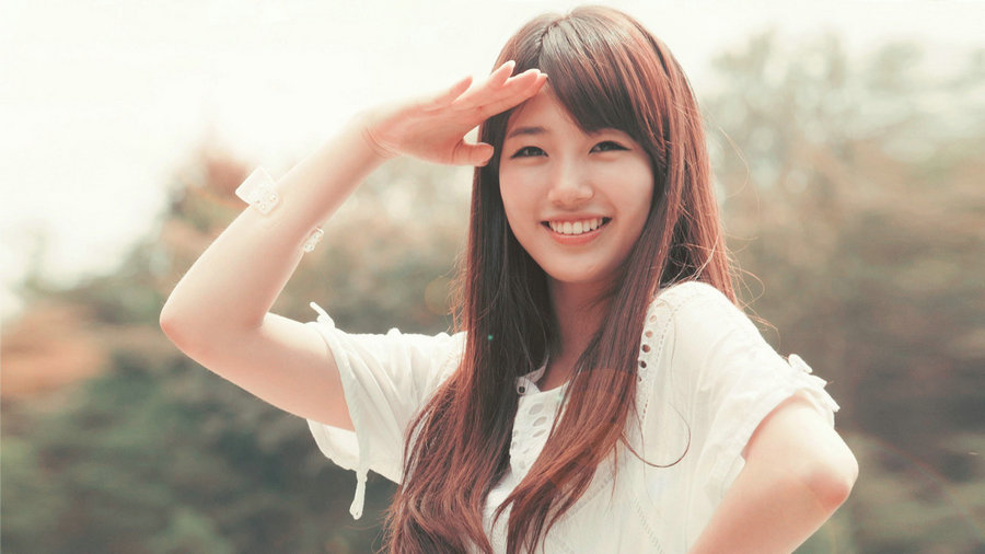 校园小清新妹子壁纸合集[20P-7MB]