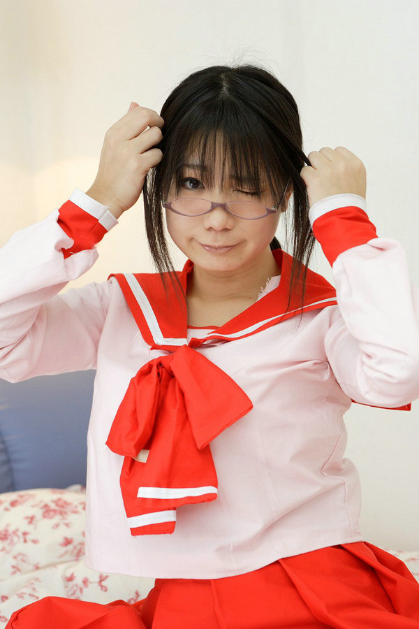 [Cosplay] [生チョコ (チョコボール向囲)] 眼鏡娘