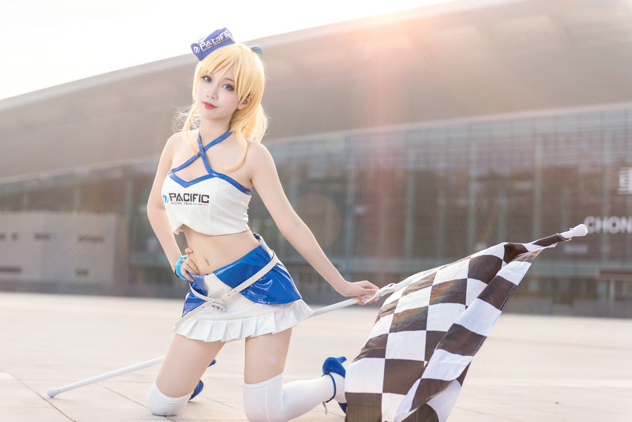 《LoveLive》赛车娘绚濑绘里 Cos [11P-27MB]