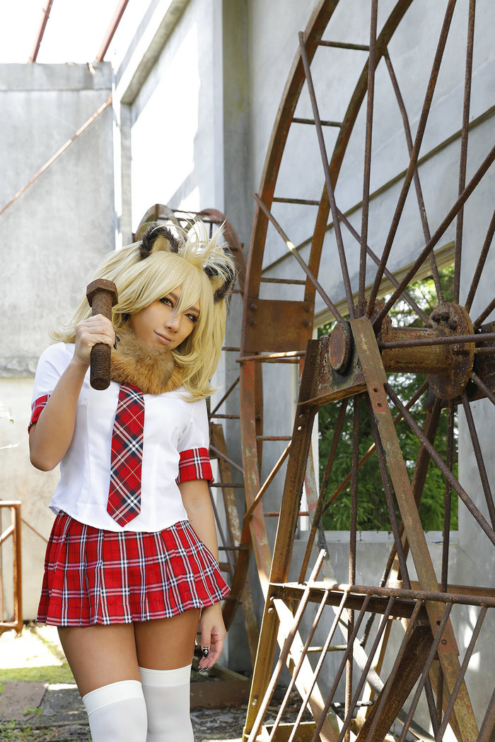 (Cosplay)[nonsummerjack (non)] Queen LEO (Kemono Friends) [202P381MB]