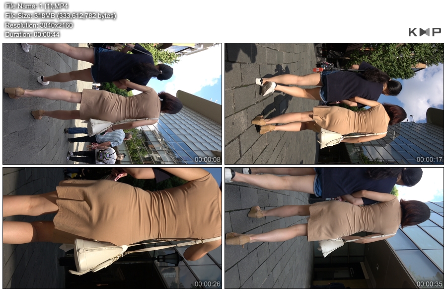 精选街拍视频 No.2149 性感诱人包臀裙极品漂亮美女 [1.38GB]