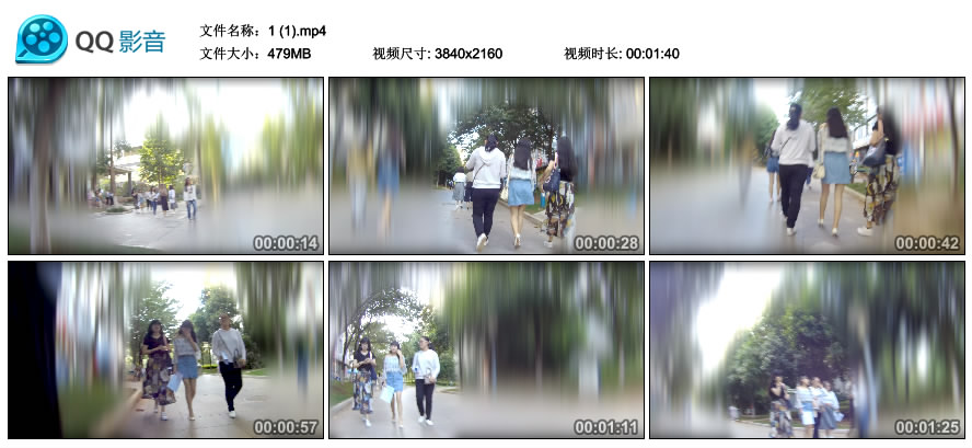 精选街拍视频 No.2263 牛仔裙大学生 [479MB]
