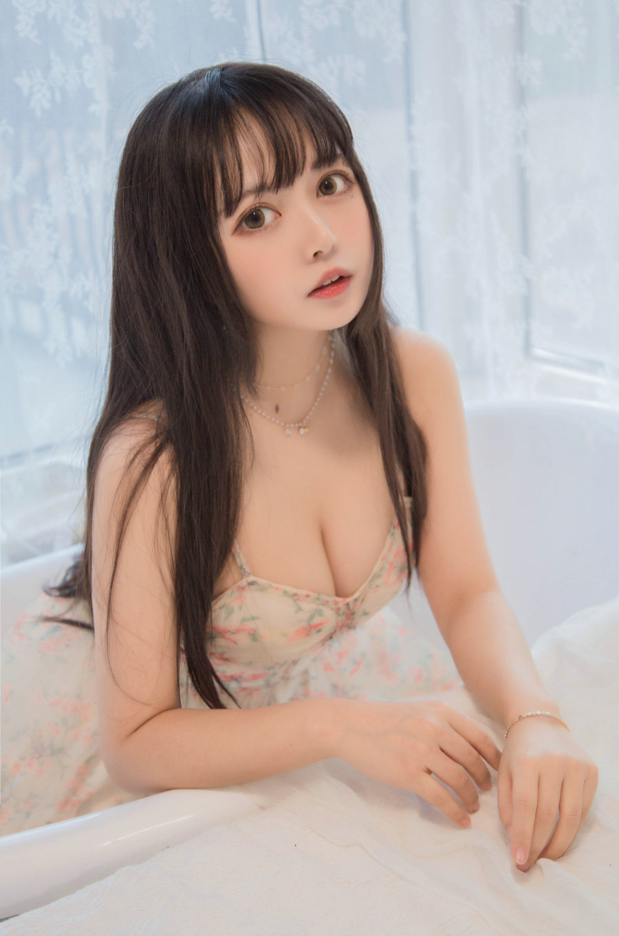 大眼萌妹黑猫猫OvO - good morning [10P-11MB]