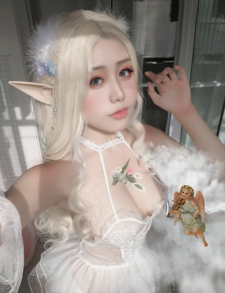 一笑芳香沁写真 - 少女与花 [25P-59MB]