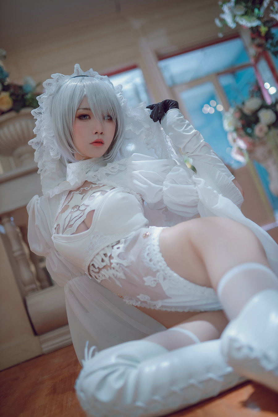动漫博主水淼aqua - 黑白2B [55P-107MB]