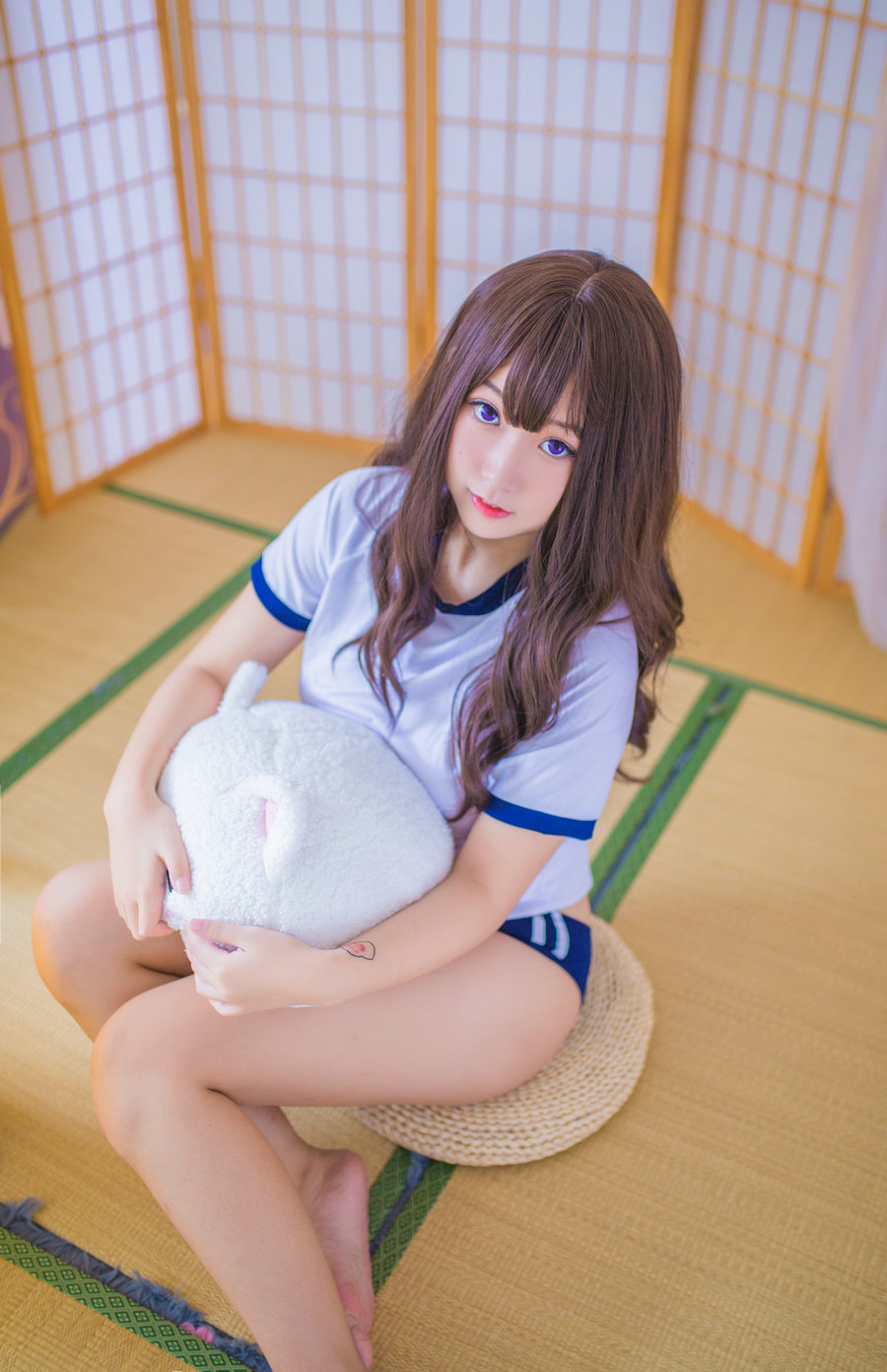 巨乳猫九酱Sakura - 体操服 [11P-117MB]