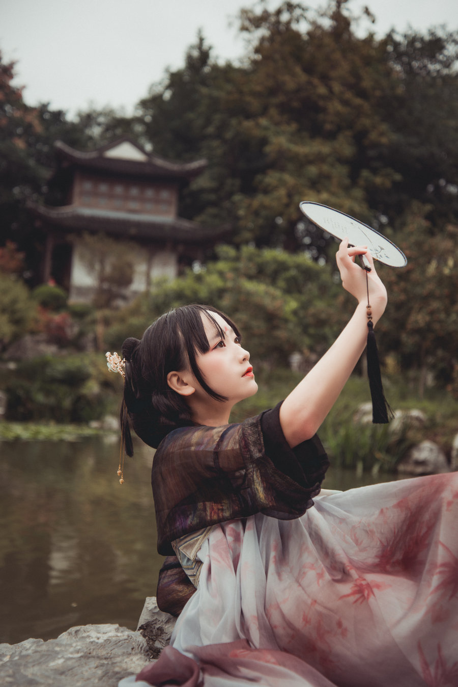 动漫博主弦音sic - 汉服 长生殿 [9P-78MB]