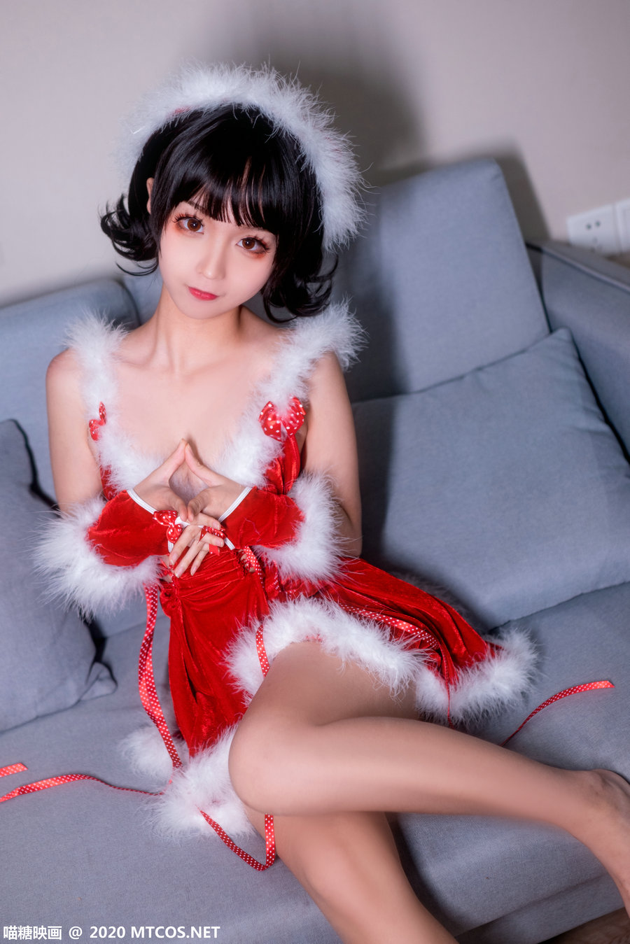 喵糖映画 VOL.341 圣诞女郎 [20P-296MB]