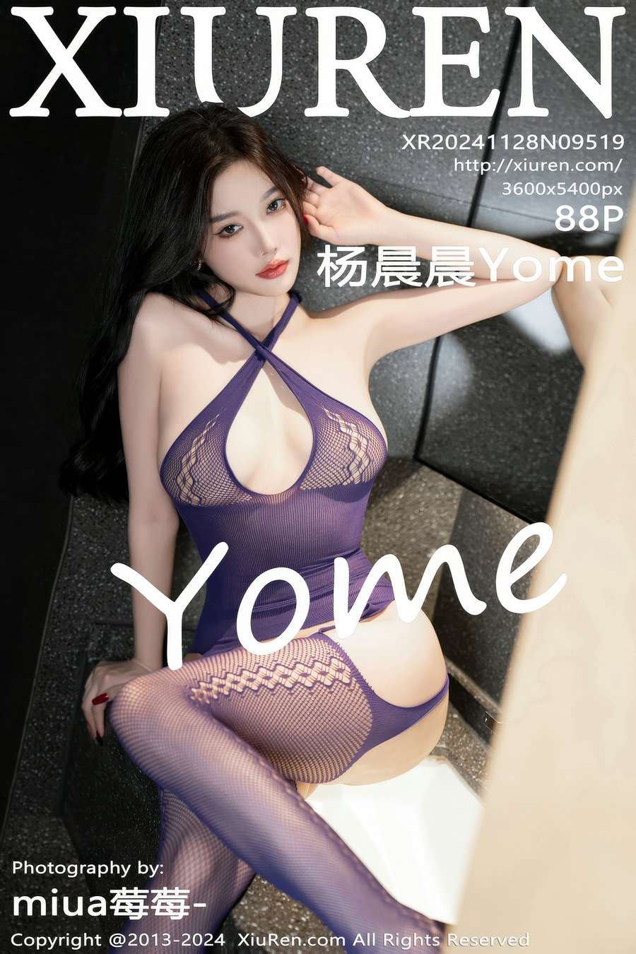 [秀人美媛馆] 2024.11.28 No.9519 杨晨晨Yome [88P853MB]