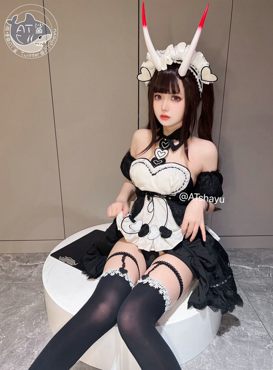 AT鲨 - 碧蓝航线 能代女仆 [83P1V-40MB]