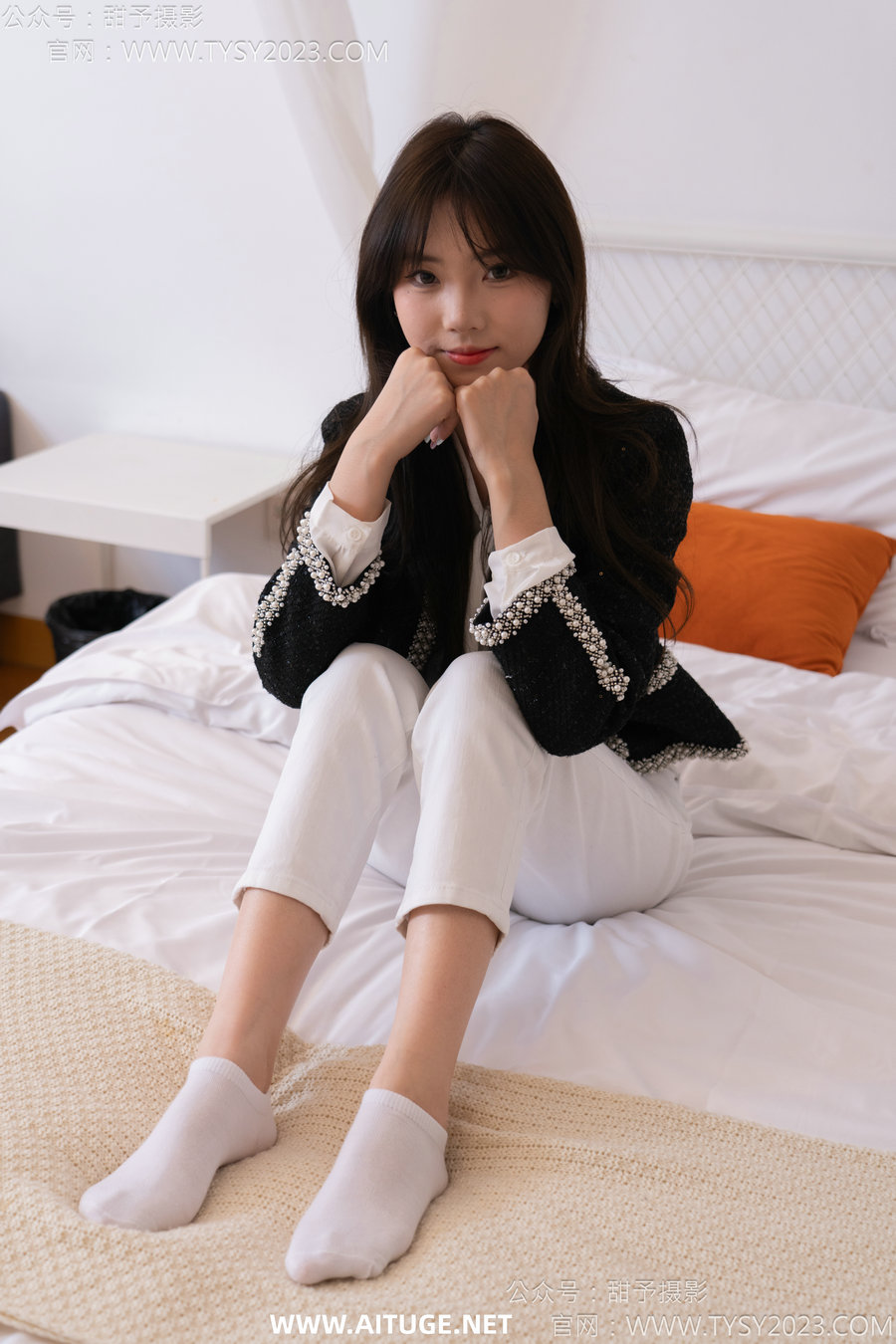 甜予摄影 No.171 璇璇-帆布鞋、白棉袜、抖腿剧情 [151P2V-10.5GB]