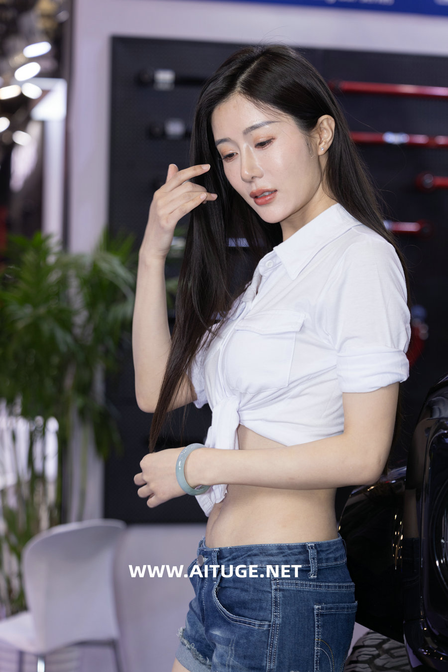 精选街拍视频 No.9217 衬衫短裤搭配 [92P-726MB]