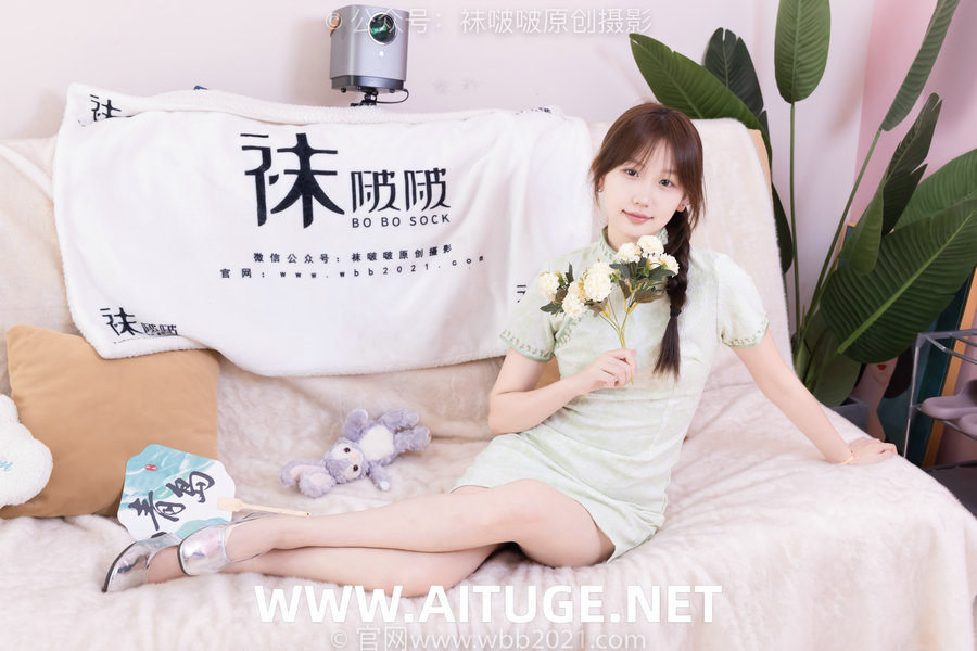 BoBoSocks袜啵啵 No.577 香菜-皮鞋、平底鞋、肉色船袜、黑棉袜、旗袍 [140P1V-5.65GB] ...