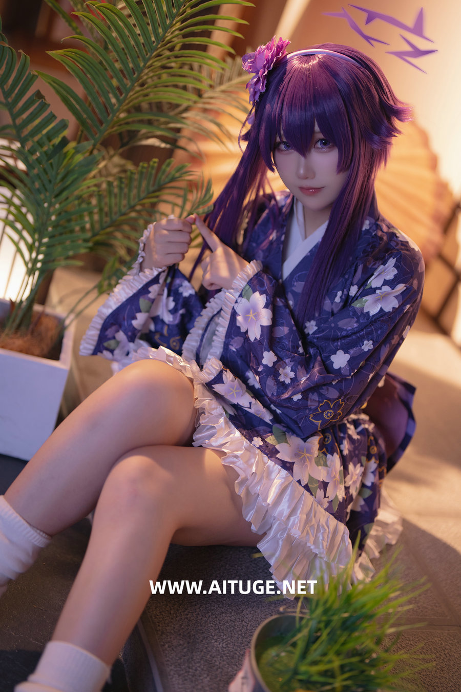 lunananya - Blue Archive Igusa Haruka (New Year) [34P-214MB]