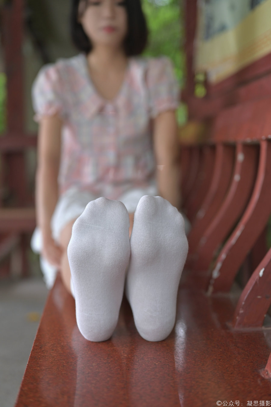 凝思摄影 No.037 小睿-短裙、短白袜、平底鞋 [150P1V-5.85GB]