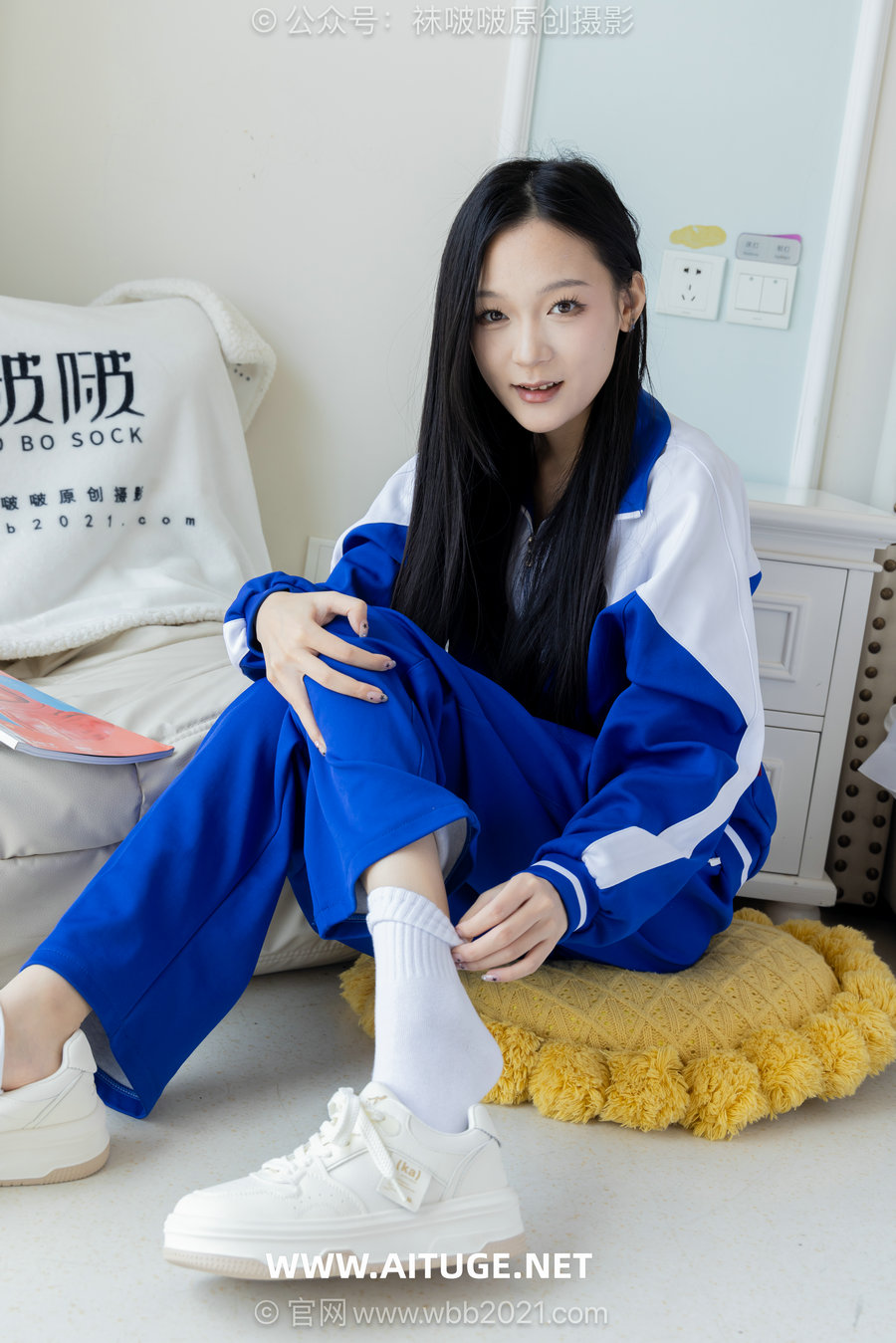 BoBoSocks袜啵啵 No.625 焦糖-板鞋、纯白棉袜、裸足、校服、半脱袜子 [195P1V-7.01GB] ...