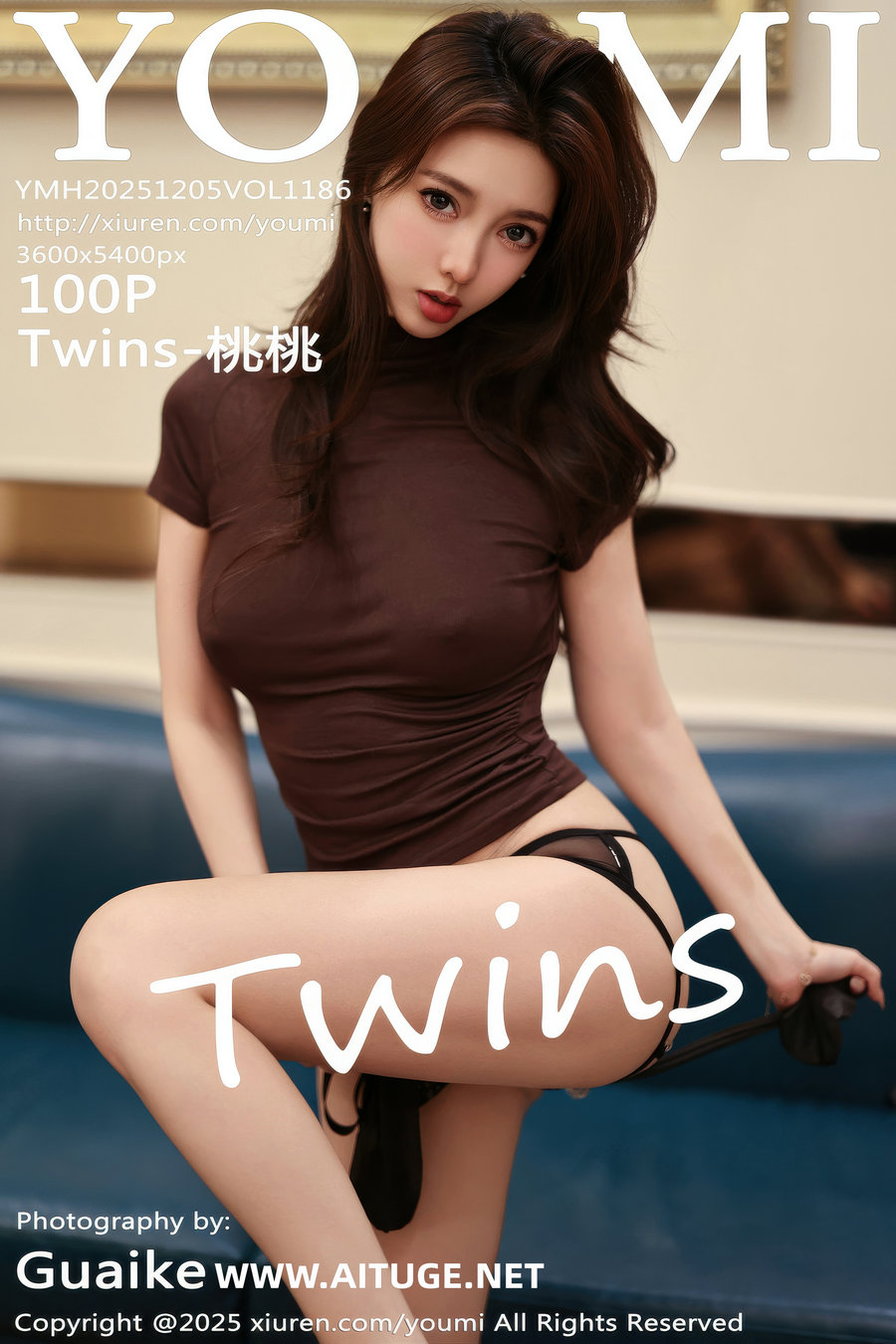 [YouMi]尤蜜荟 2025.12.05 Vol.1186 Twins-桃桃 [100P0.98GB]