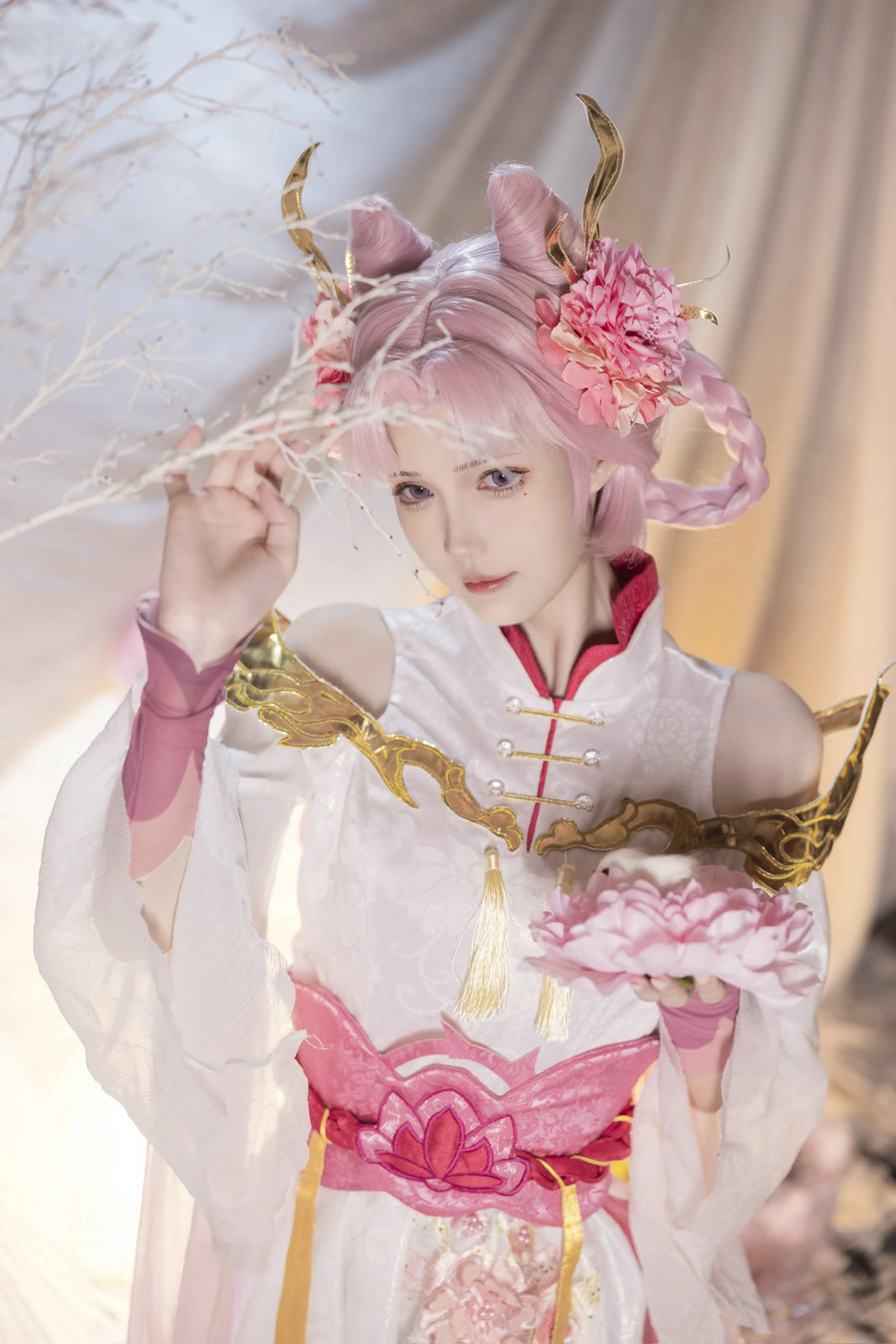 花兮_honoka - 王者荣耀 嫦娥 拒霜思 [14P-136MB]