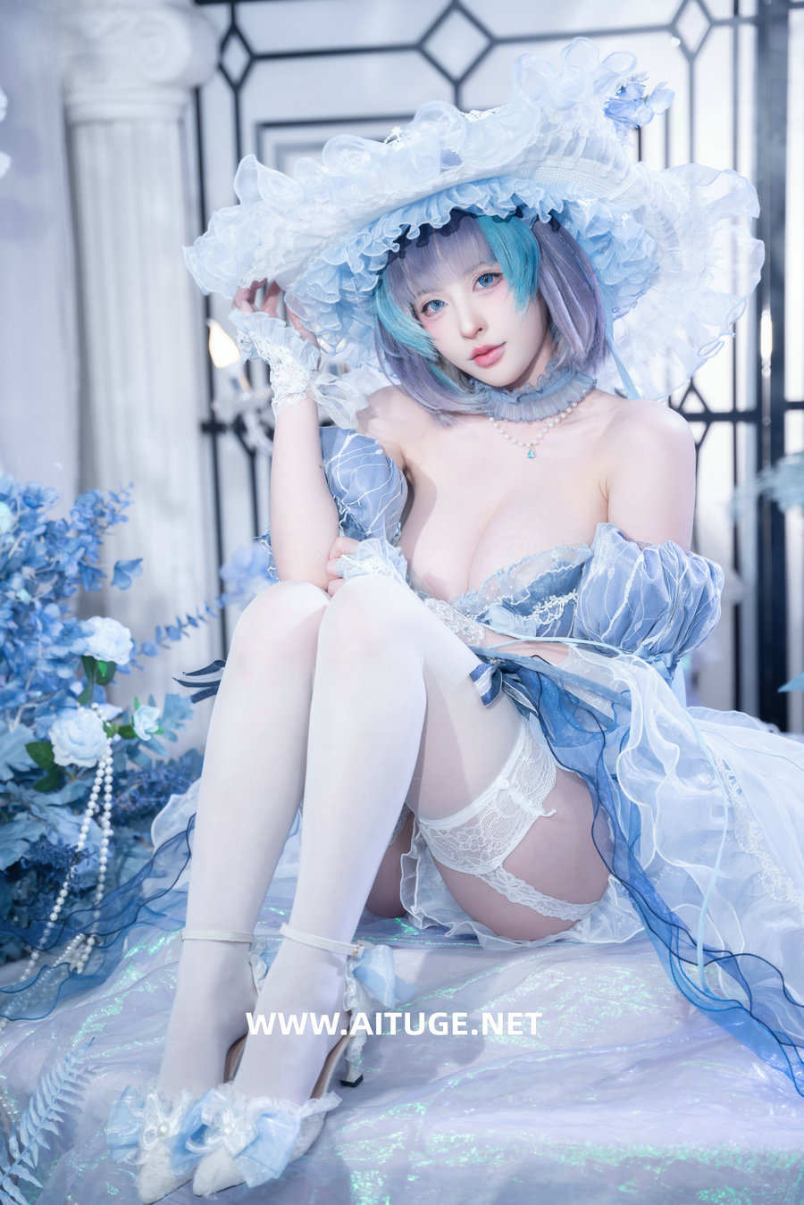 尤物清水由乃 - 碧蓝航线 柴郡 礼服 [42P-393MB]