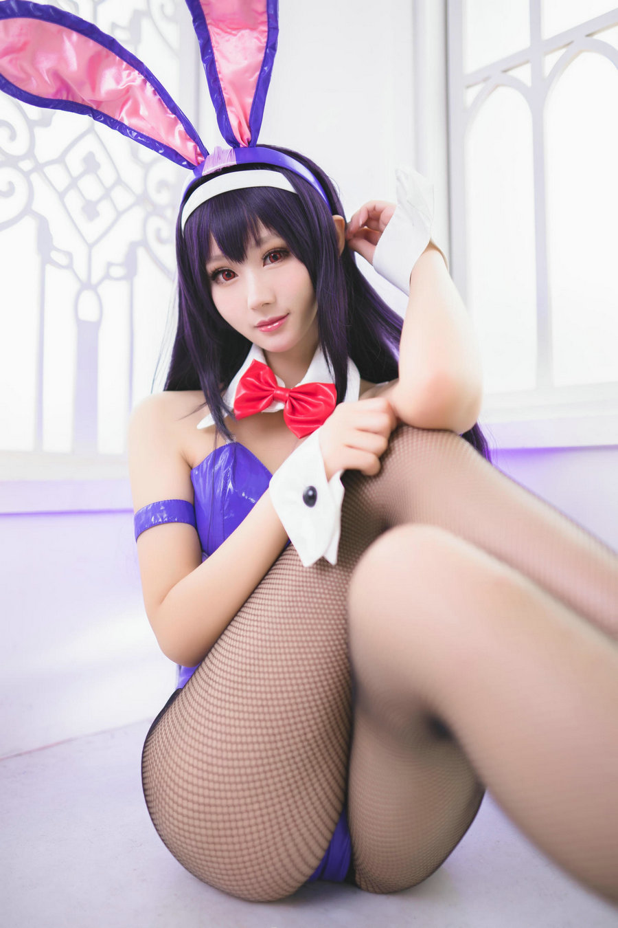 羽生三未图集 - 霞之丘诗羽兔女郎 [37P-581MB]