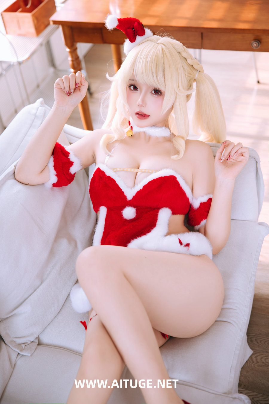 Cosplay日奈娇 - 圣诞日 [252P5V-1.51GB]