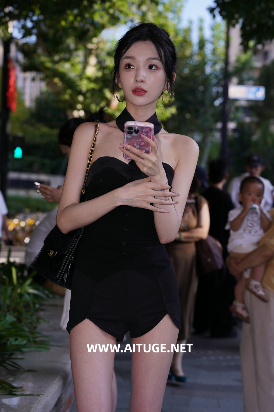 精选街拍视频 No.9960 长靴短裤清秀妹子 [119P-3.72GB]