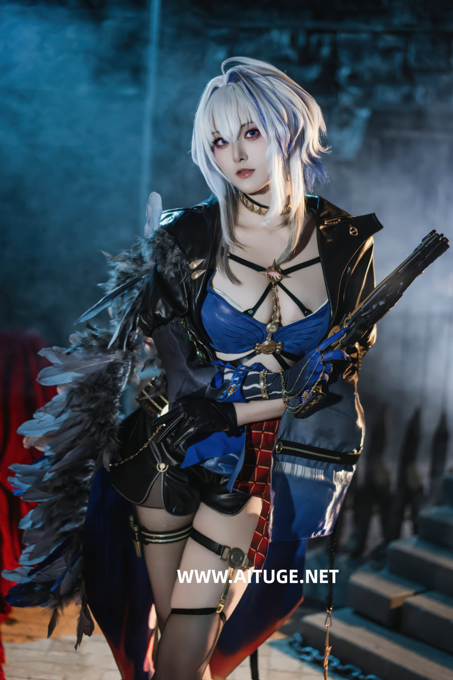 Natsuko夏夏子 - 鸣潮 嘉贝莉娜 [74P-422MB]