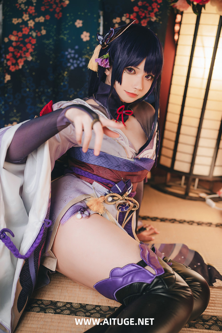 小空sora - 原神 雷电将军 [17P-42MB]