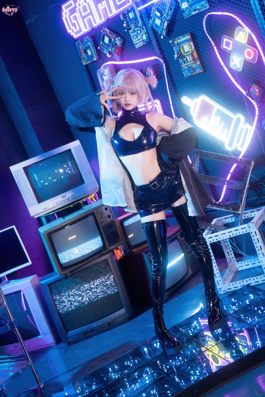 动漫博主柒柒要乖哦 - 彻夜之歌 常服七草荠 [41P-388MB]