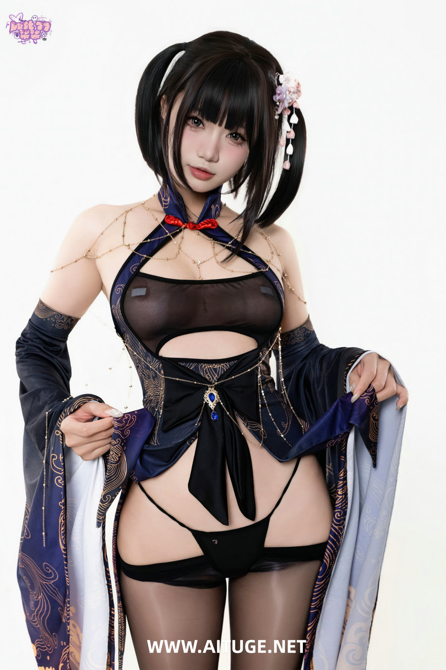 动漫博主柒柒要乖哦 - 紫电 [69P-414MB]