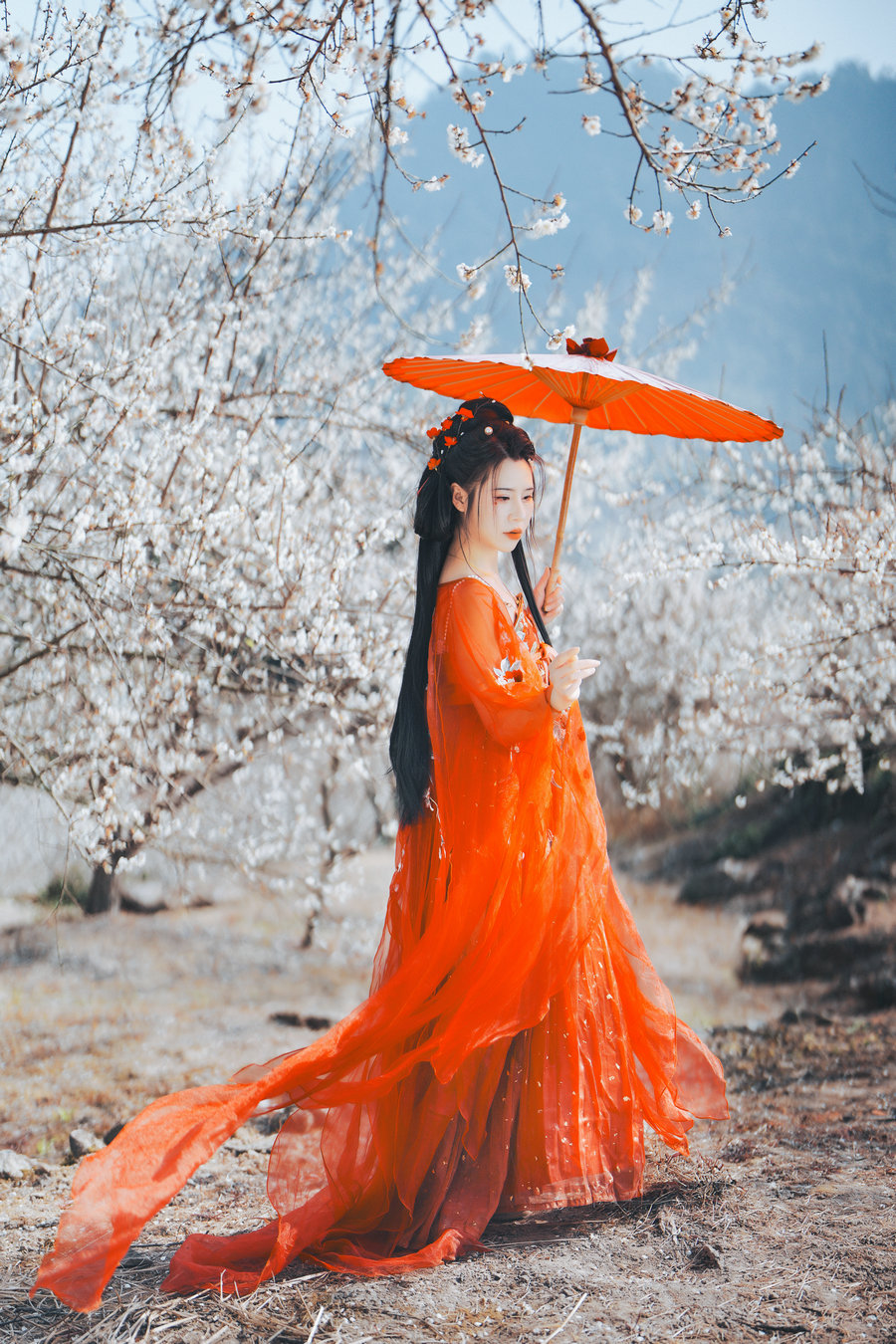 [YITUYU]艺图语 2025.09.15 梅花古风人像拍摄 浅月没有月 [18P-256MB]