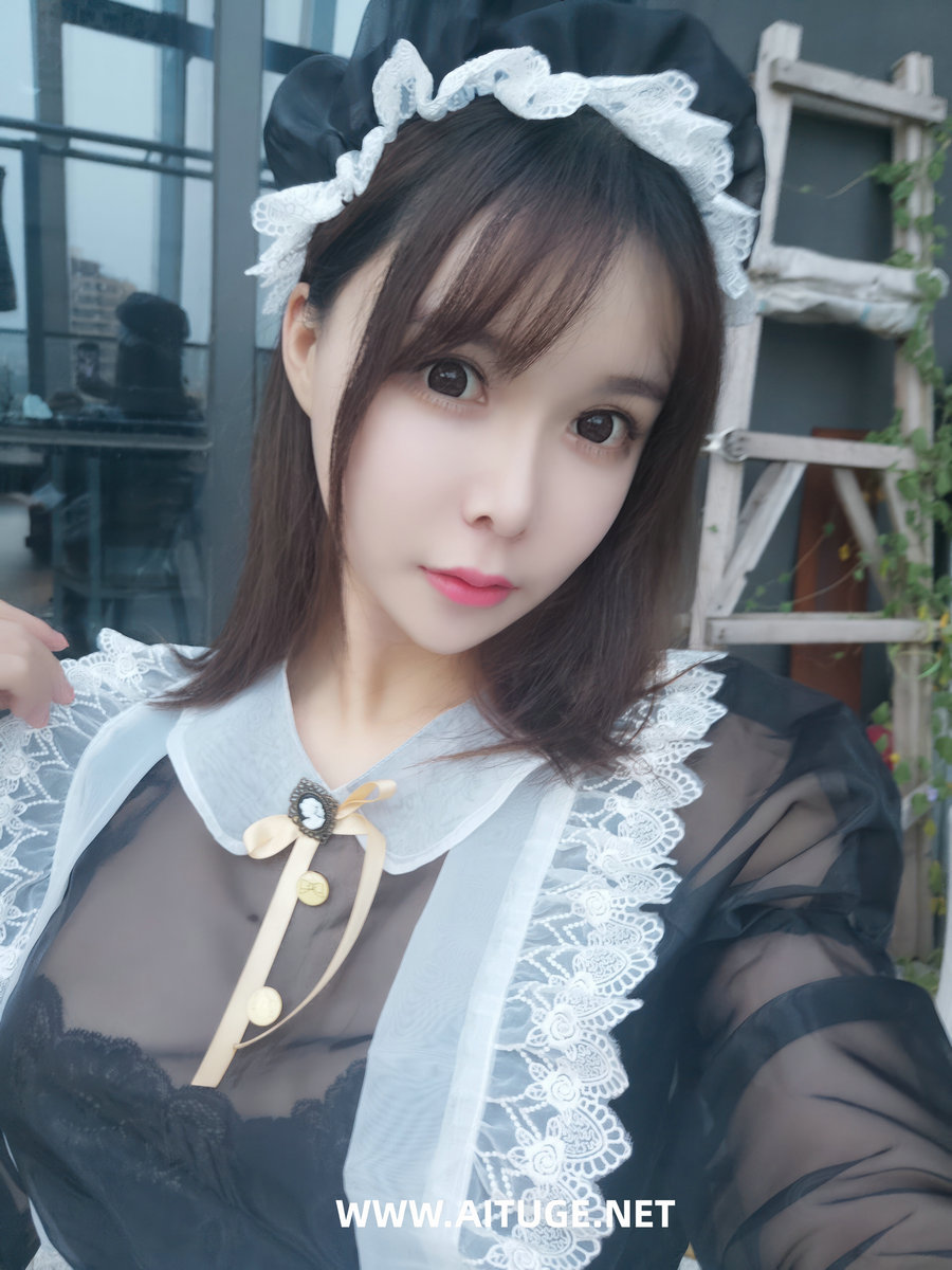 亚马逊鲶鱼 - 黑色透明女仆 [33P-192MB]