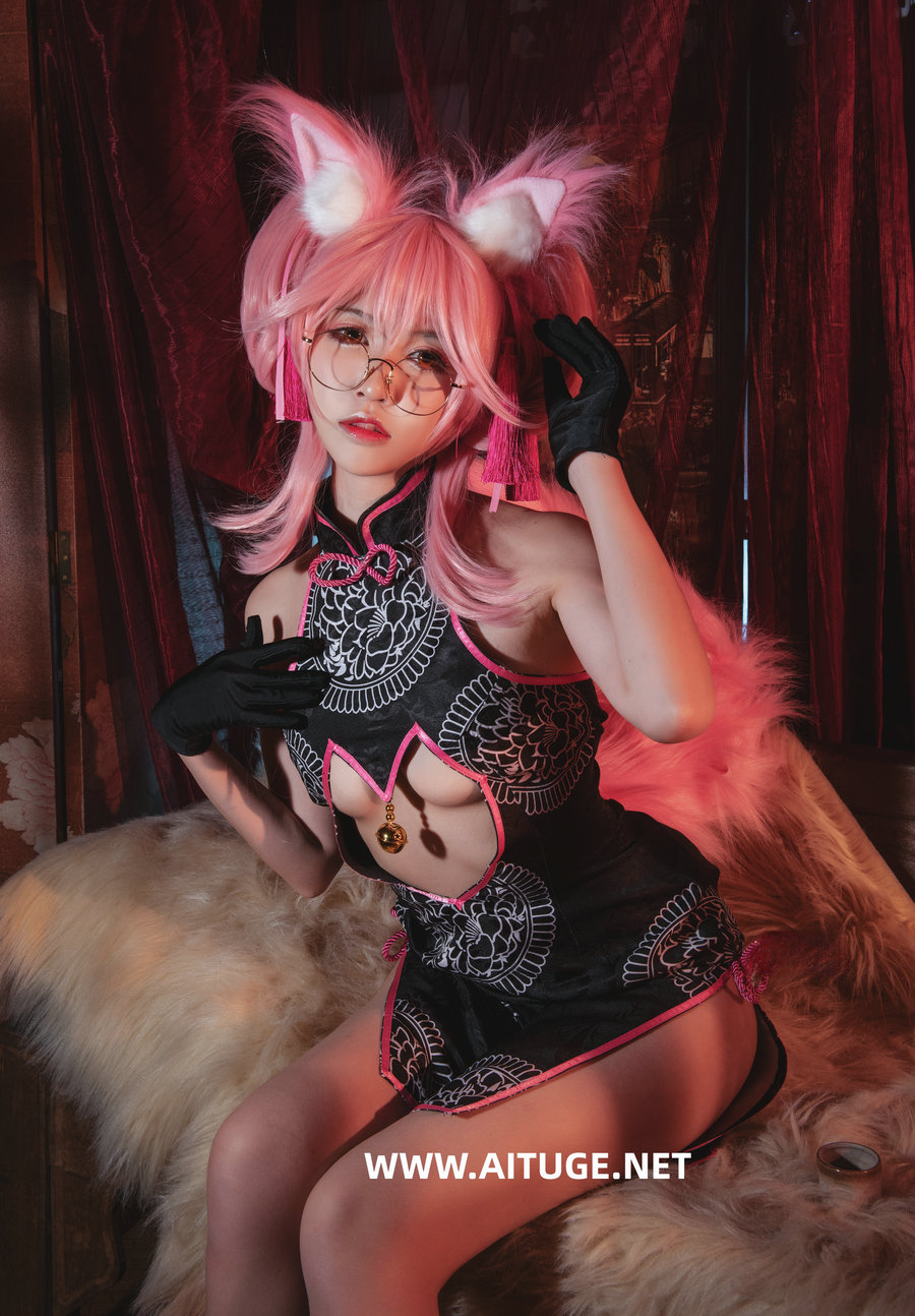 亚马逊鲶鱼 - FGO 玉藻前旗袍 [10P-198MB]