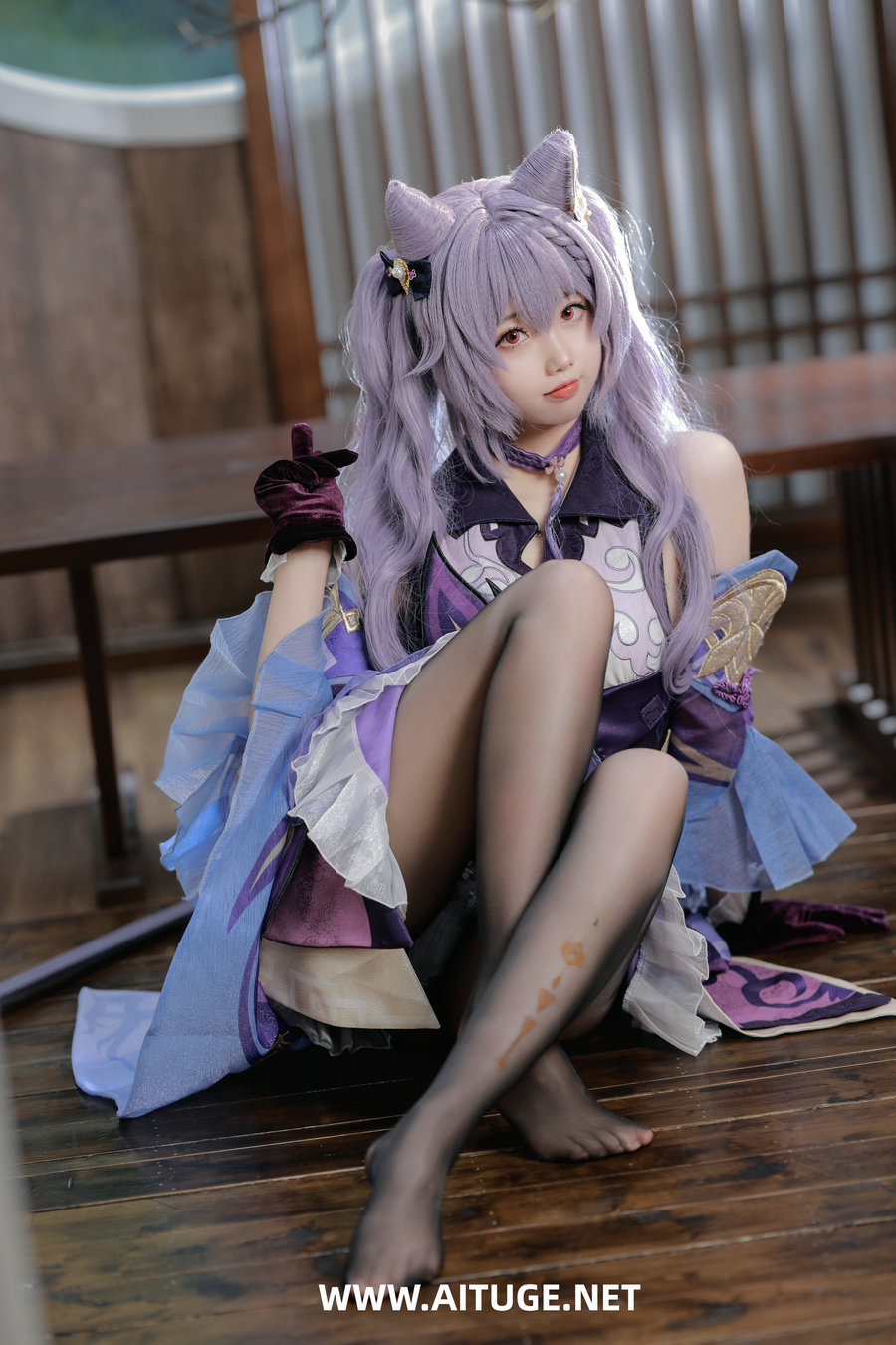 Cos小姐姐雪琪 - 刻晴 绝对领域的破痕 [50P1V-3.27GB]