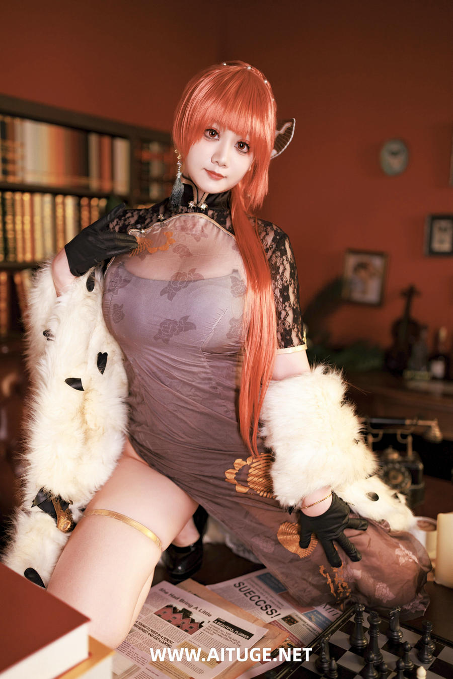 阿雪雪 - 君主旗袍 [83P7V-4.22GB]