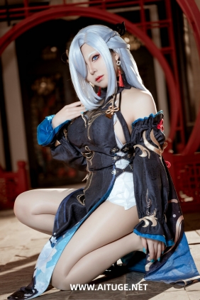 虎森森 - 原神 申鹤 冷花幽露 [35P-291MB]