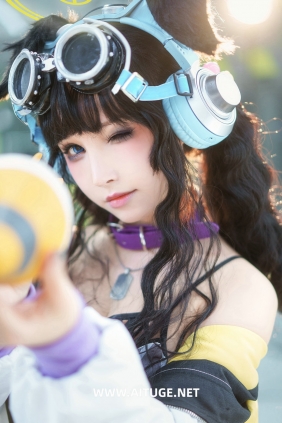 Cosplay美女一千只猫薄禾 - 蔚蓝档案 猫冢响 [18P-191MB]