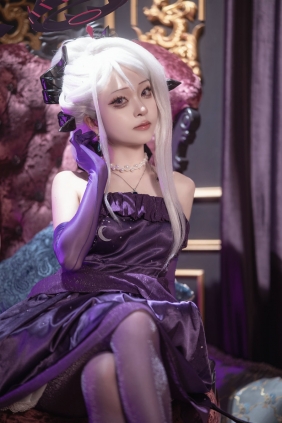 矢量鱼 - 蔚蓝档案 空崎日奈连衣裙 [34P-259MB]