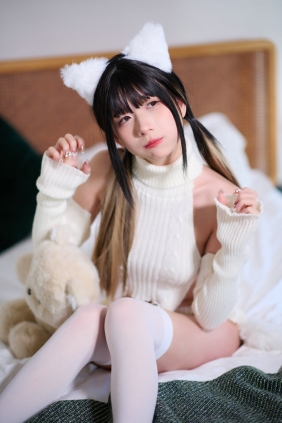 [YITUYU]艺图语 2025.10.01 居家小猫娘 白猫版 琴玖久 [19P-420MB]