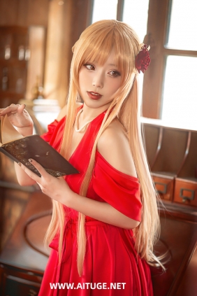 动漫博主切切celia - 刀剑神域 亚丝娜 礼服 [28P-534MB]